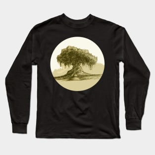 Willow Tree Yellow Long Sleeve T-Shirt